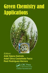 Green Chemistry and Applications_cover