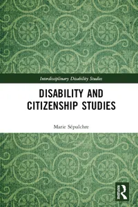 Disability and Citizenship Studies_cover