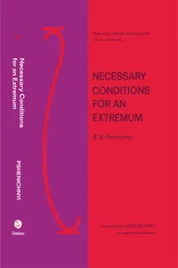 Necessary Conditions for an Extremum_cover