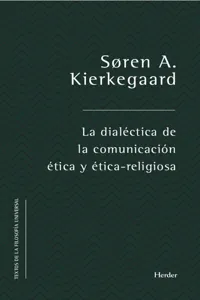 La dialéctica de la comunicación ética y ético-religiosa_cover