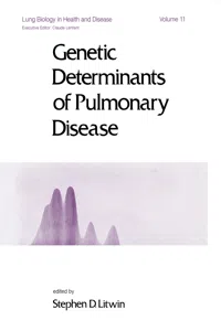 Genetic Determinants of Pulmonary Disease_cover