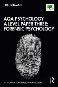 AQA Psychology A Level Paper Three: Forensic Psychology_cover