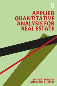 Applied Quantitative Analysis for Real Estate_cover