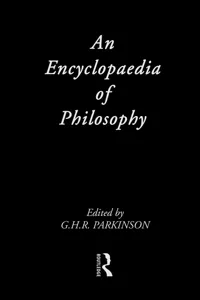 An Encyclopedia of Philosophy_cover