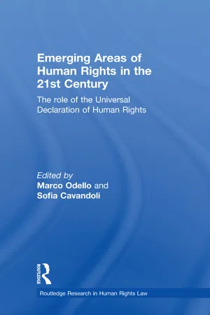 Emerging Areas of Human Rights in the 21st Century