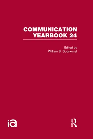 Communication Yearbook 24