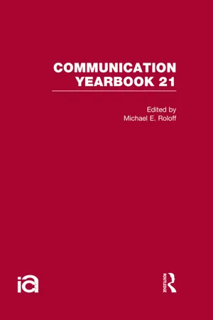 Communication Yearbook 21