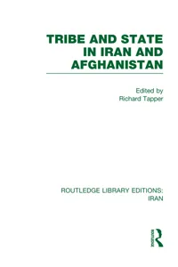 Tribe and State in Iran and Afghanistan_cover