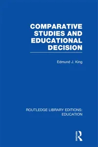 Comparative Studies and Educational Decision_cover