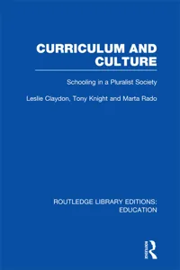 Curriculum and Culture_cover