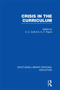 Crisis in the Curriculum_cover