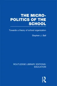 The Micro-Politics of the School_cover