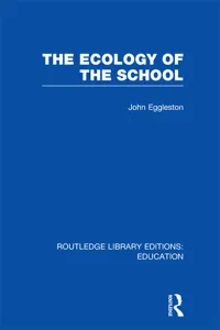 The Ecology of the School_cover