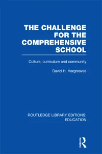 The Challenge For the Comprehensive School_cover