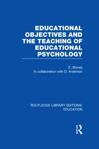 Educational Objectives and the Teaching of Educational Psychology_cover