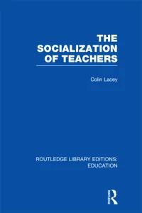 The Socialization of Teachers_cover