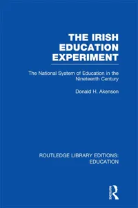 The Irish Education Experiment_cover