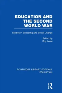 Education and the Second World War_cover