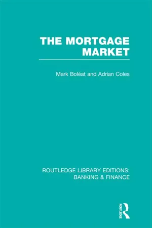 Mortgage Market (RLE Banking & Finance)