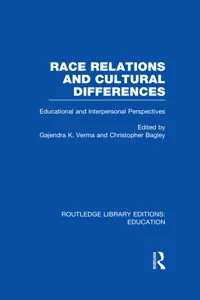 Race Relations and Cultural Differences_cover