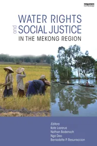 Water Rights and Social Justice in the Mekong Region_cover