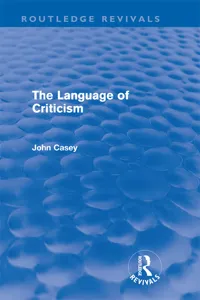 The Language of Criticism_cover