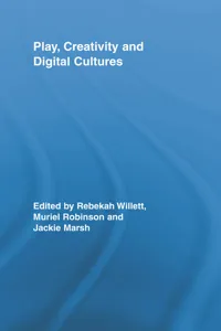 Play, Creativity and Digital Cultures_cover