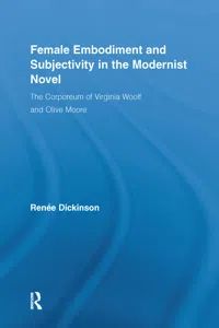 Female Embodiment and Subjectivity in the Modernist Novel_cover