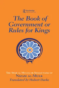 The Book of Government or Rules for Kings_cover