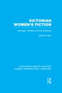 Victorian Women's Fiction_cover
