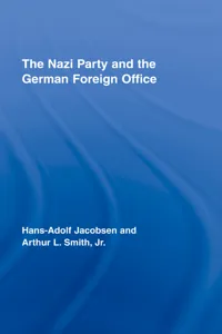 The Nazi Party and the German Foreign Office_cover