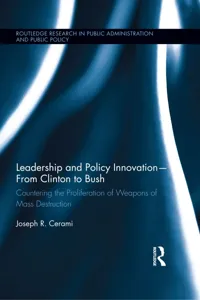 Leadership and Policy Innovation - From Clinton to Bush_cover