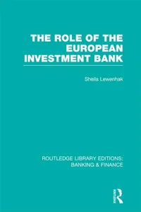 The Role of the European Investment Bank_cover