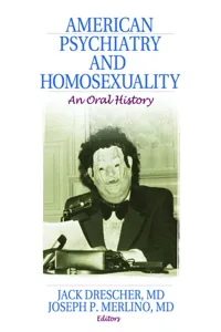 American Psychiatry and Homosexuality_cover