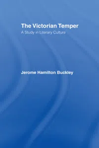 Buckley: Victorian Temper_cover