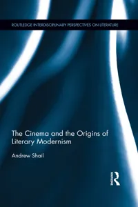 The Cinema and the Origins of Literary Modernism_cover