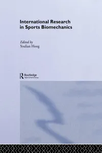 International Research in Sports Biomechanics_cover