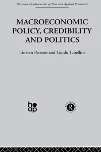 Macroeconomic Policy, Credibility and Politics_cover