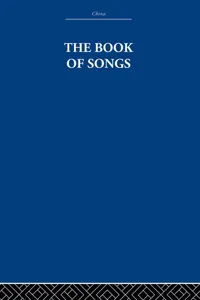 The Book of Songs_cover