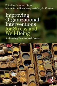 Improving Organizational Interventions For Stress and Well-Being_cover