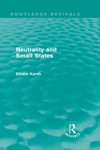 Neutrality and Small States_cover