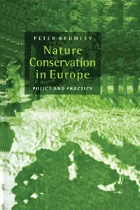 Nature Conservation in Europe_cover