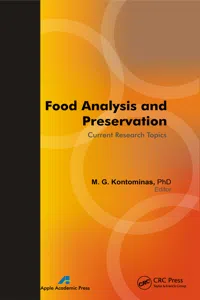 Food Analysis and Preservation_cover