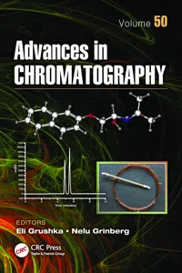 Advances in Chromatography, Volume 50_cover