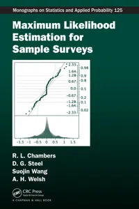 Maximum Likelihood Estimation for Sample Surveys_cover