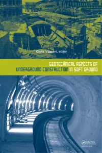 Geotechnical Aspects of Underground Construction in Soft Ground_cover