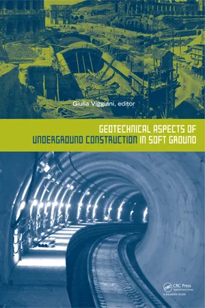 Geotechnical Aspects of Underground Construction in Soft Ground