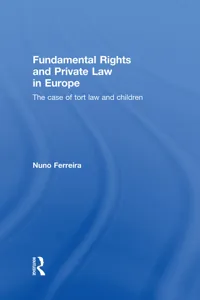 Fundamental Rights and Private Law in Europe_cover