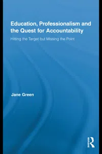 Education, Professionalism, and the Quest for Accountability_cover