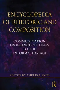 Encyclopedia of Rhetoric and Composition_cover